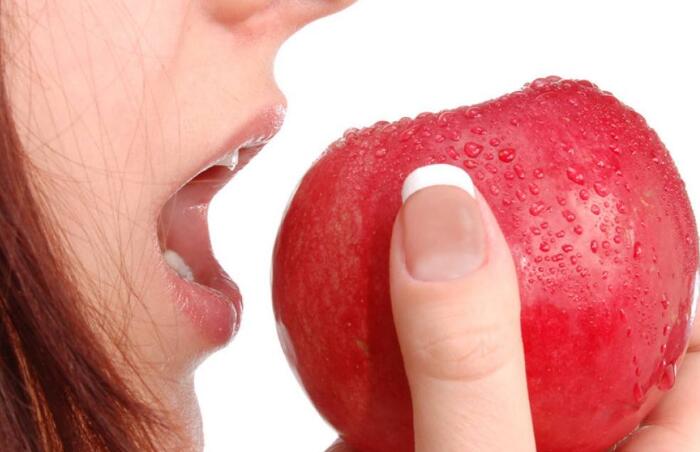 垂涎欲滴的苹果图片 吃苹果减肥效果杠杠滴
