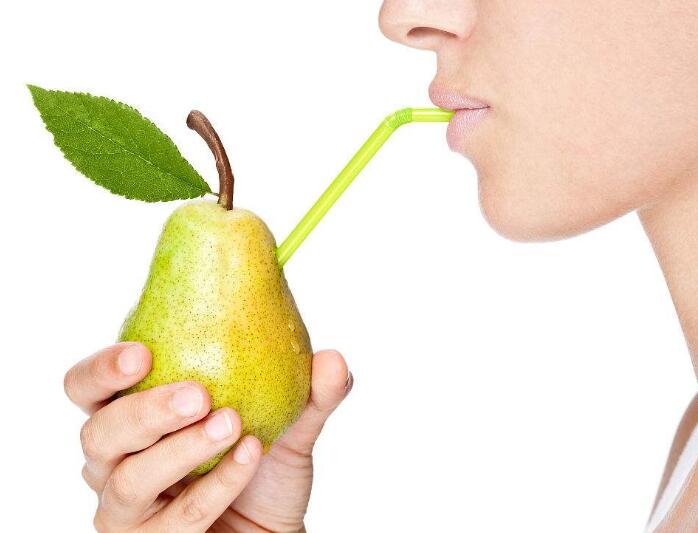 美味可口的梨子图片，夏季梨子如何榨汁？